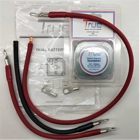 True Small Dual Battery Kit for Auto, Boat or RV