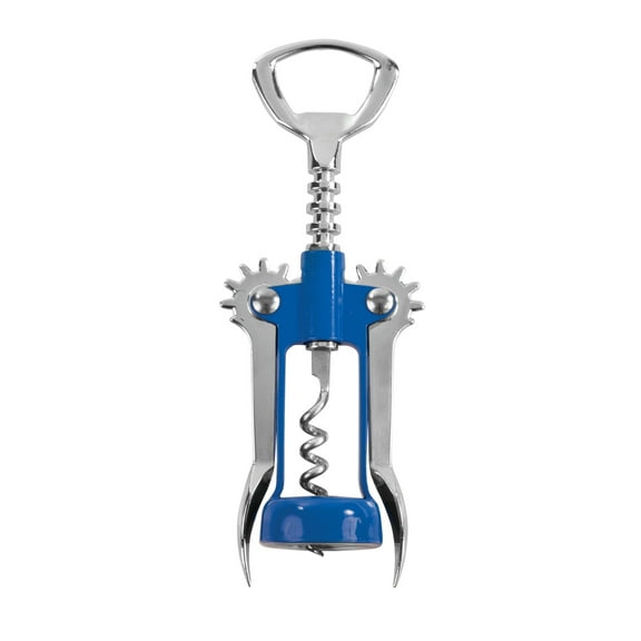 True Soar Winged Corkscrew, Wine Opener for Holiday, Birthday Party, Blue