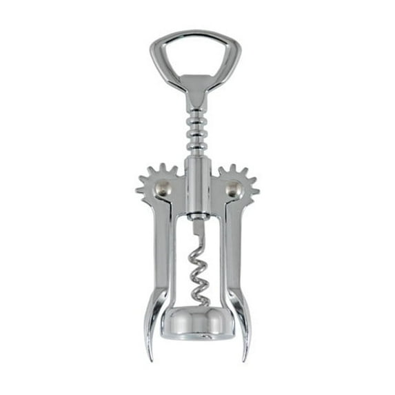True Soar Winged Corkscrew, Wine Opener for Holiday, Birthday Party, Silver
