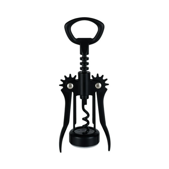 True Soar Winged Corkscrew, Wine Opener for Holiday, Party, Matte Black