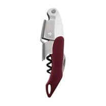 True Sommelier Corkscrew Wine Opener for Birthday, Wedding Party, Burgundy