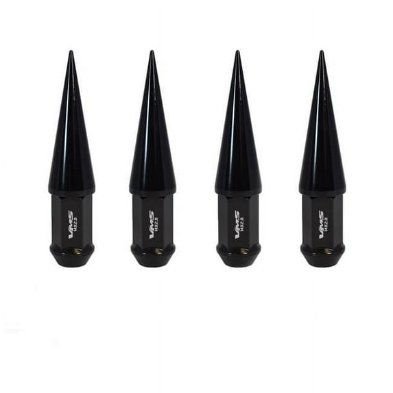 True Spike LG0956BK Lug Nuts, Black
