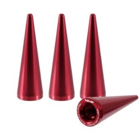 True Spike LGC005RD Forged Steel Lug Nuts, Red
