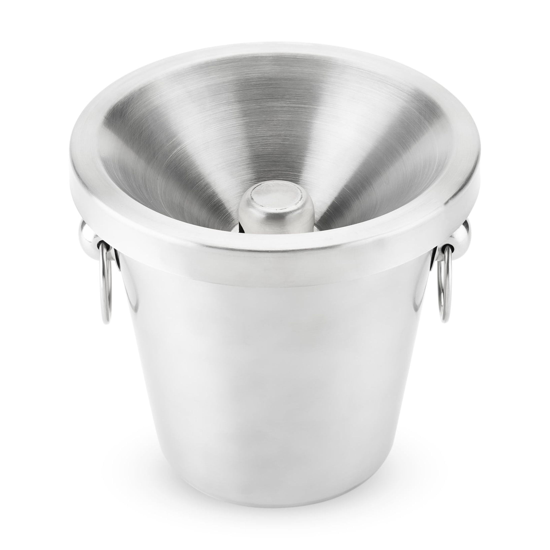 True Stainless Steel Spittoon with Lid for Wine Whiskey Cocktails, Set of 1