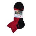 thumbnail image 1 of True Step - Athletic Socks for kids 2-pack, Medium (Youth Sizes 12-3 / 6-10 years) 2 pack with Blue & Red, 1 of 5