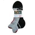 thumbnail image 1 of True Step - Athletic Socks for kids 2 -pack, Medium (Youth Sizes 12-3 / 6-10 years) 2 pack with Gray & Red, 1 of 5