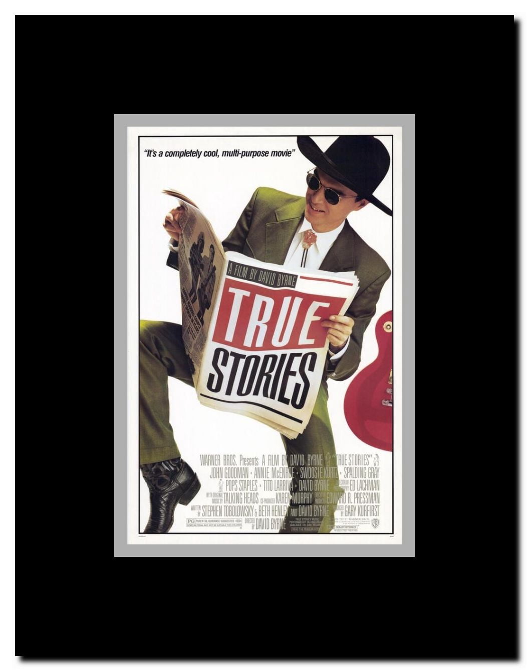 True Stories Framed Movie Poster