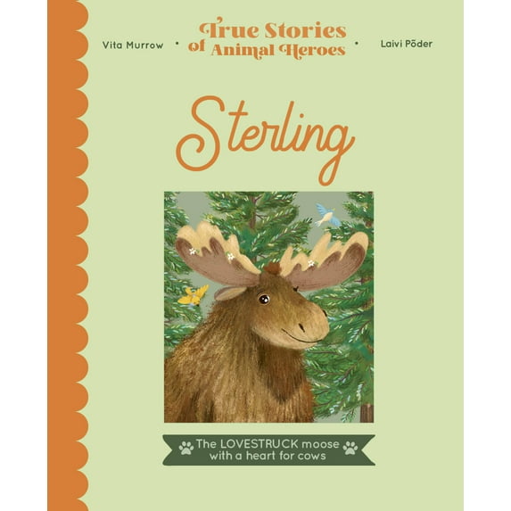 True Stories of Animal Heroes: Sterling : The lovestruck moose with a heart for cows (Hardcover)