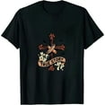 thumbnail image 1 of True Story Christmas Manger Nativity Scene Buffalo Plaid T-Shirt, 1 of 5