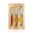 thumbnail image 1 of True Sunnyside Stainless Steel Cheese Knives and Cutting Board, Host Gifts, 1 of 5