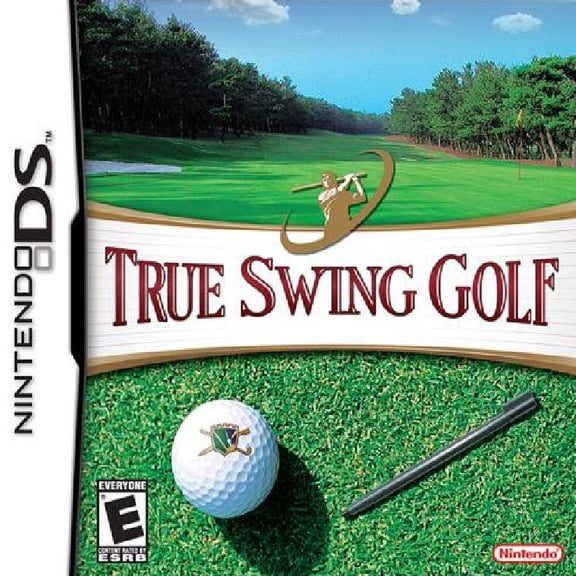 Restored True Swing Golf Nintendo DS Physical Sports Game