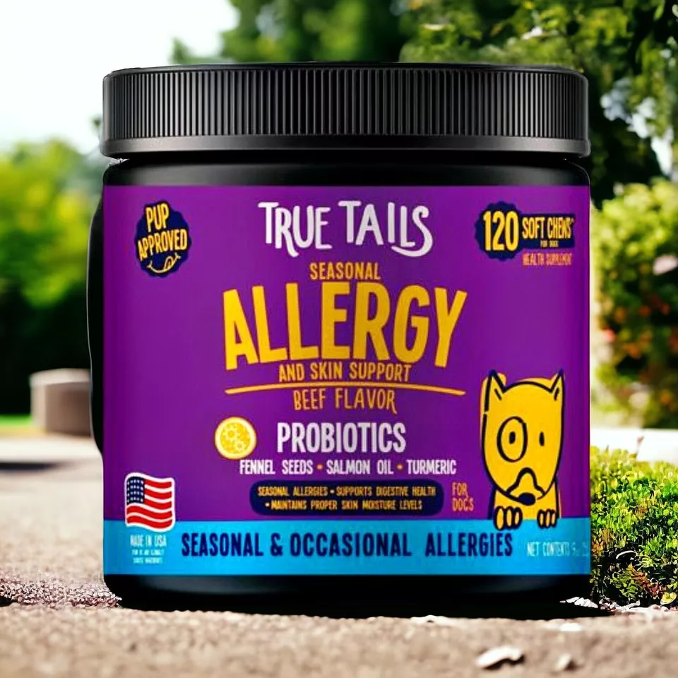 True Tails Seasonal Allergy and Skin Support for Dogs