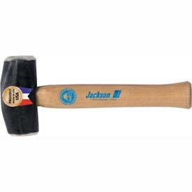 Toughstrike Double-Face Hand Drill Hammer, 4 lb Head Wt, 10.5 in Overall L, Straight American Hickory Handle - 2 EA (027-20188200)