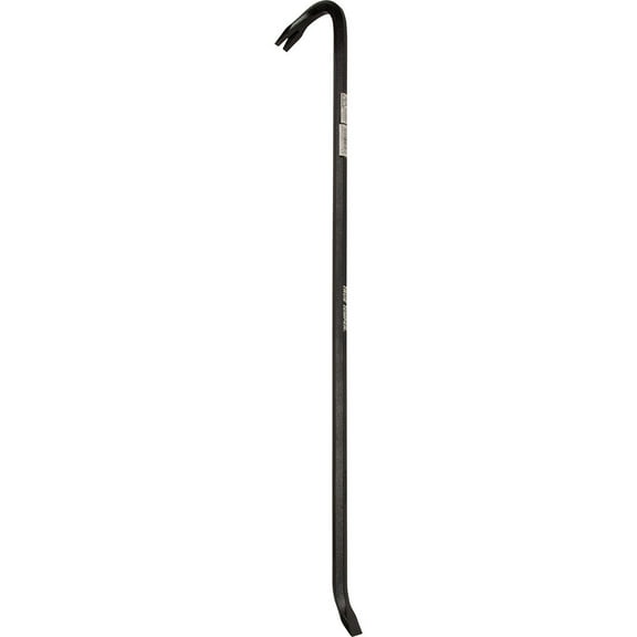 True Temper 1173000 48" Steel Gooseneck Giant Wrecking Prying Bar Tool, Black