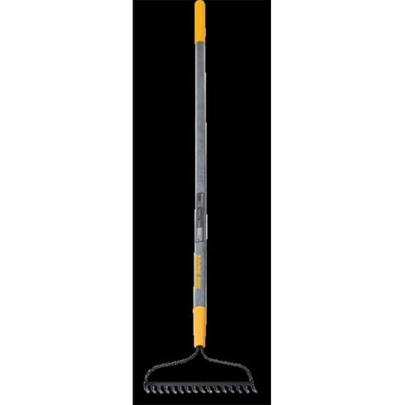 True Temper 16-Tine Welded Bow Rake with Wood Handle