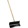 thumbnail image 1 of True Temper 24" Steel Blade Snow Pusher Shovel W/ Straight Wood Handle, 1 of 4