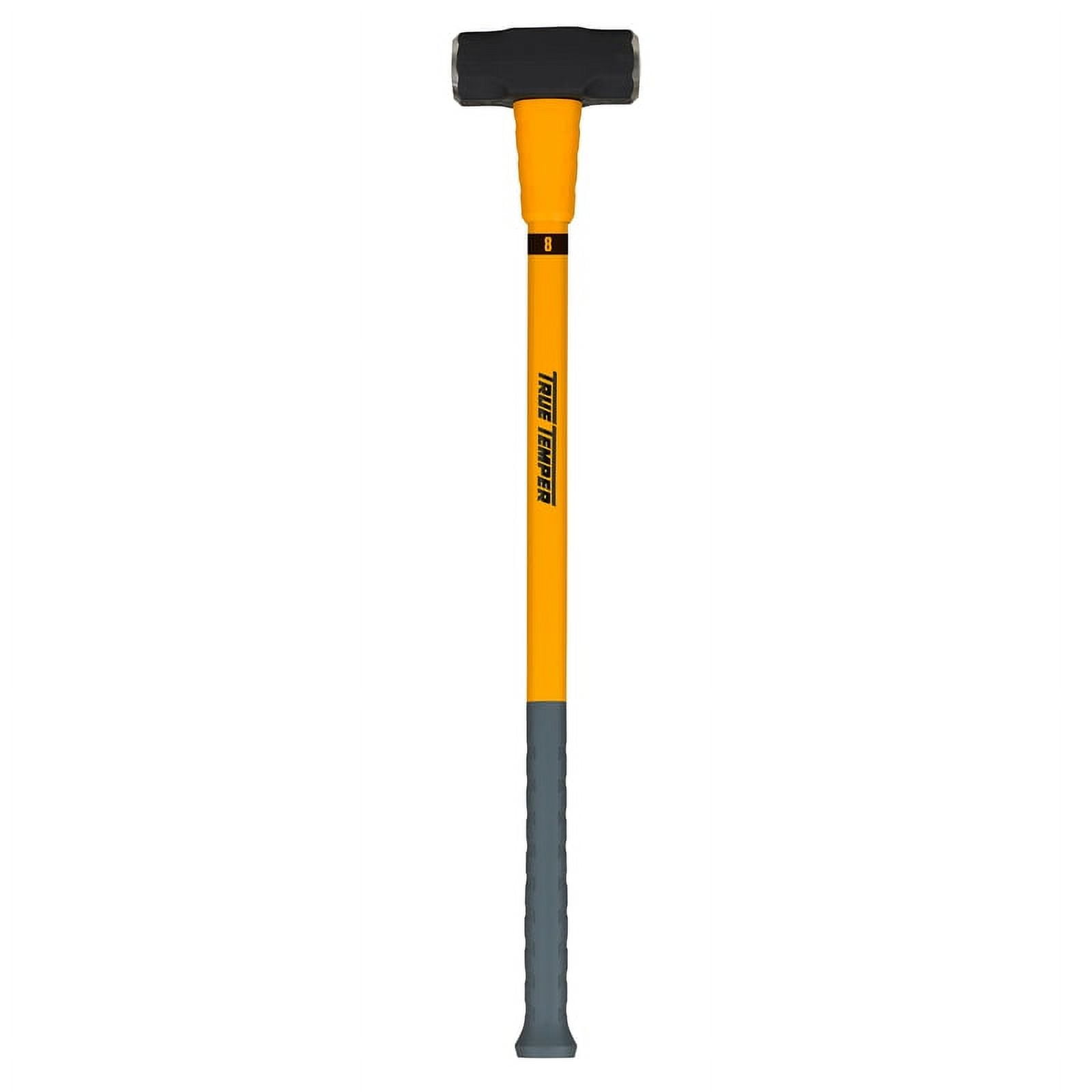 True Temper 20184900 8 Lb TOUGHSTRIKE â¢ Sledge Hammer With 35" Fiberglass Handle