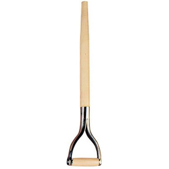 True Temper 2019500 Shovel Replacement Handle, Wood, D-Grip, 25-In. - Quantity 1