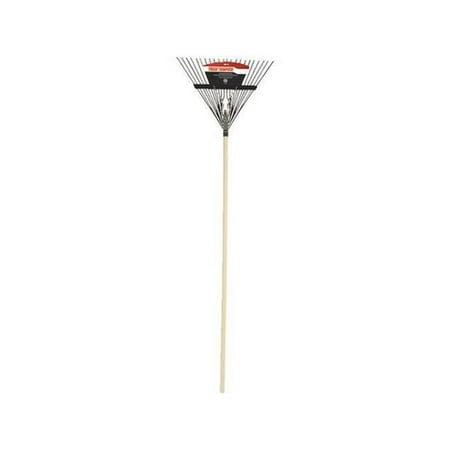 True Temper 22-Tine Steel Leaf Rake