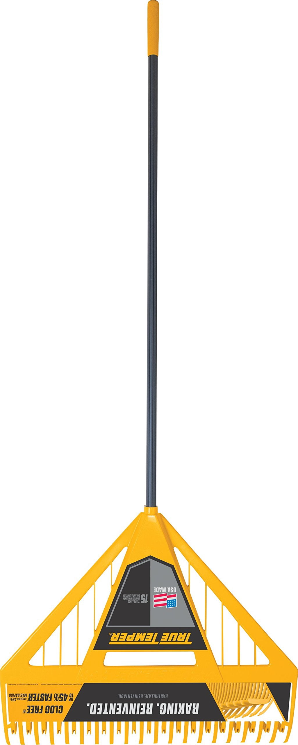Dual Rake Head True Temper 2704000 Dual Tine Poly Head Steel Handle 26