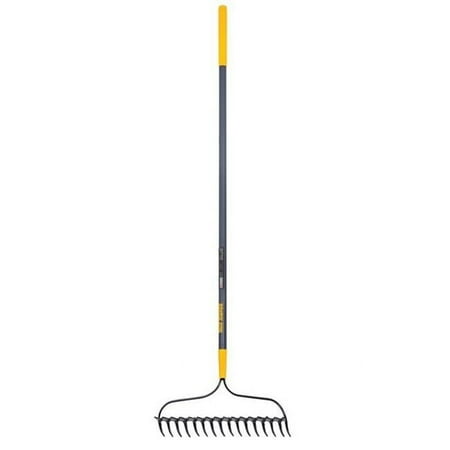 True Temper Fiberglass Handle Bow Garden Rake