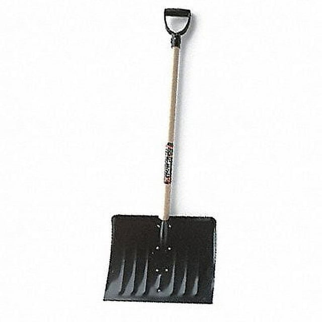True Temper Snow Shovel,Steel Blade,18" W 1640700