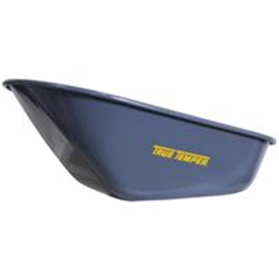 Ture Temper R6FF25 6 Cu. Ft. Steel Wheelbarrow with Never Flat Tire
