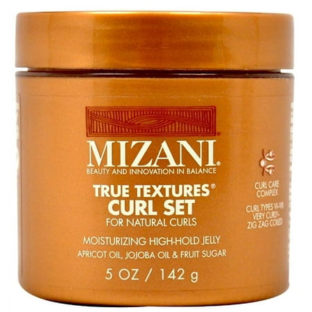True Textures Curl Set Moisturizing High Hold Jelly, - Natural Curls By Mizani, 5 Oz