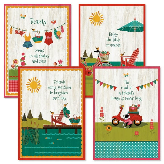 Current True Tidbits Friendship Cards - Sets of 8, 5" x 7" Thinking of You