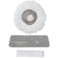 thumbnail image 1 of True & Tidy Tidy 3-Piece Mop Pad Replacement Set for SPRAY-360 Spray Mop Kit, 1 of 6