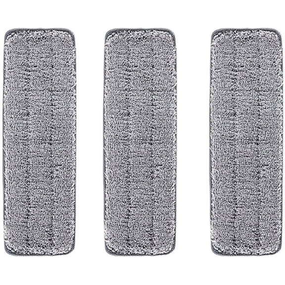 True & Tidy® 3-piece Genuine Mop Pad Replacement Set for SPRAY-250 Spray Mop