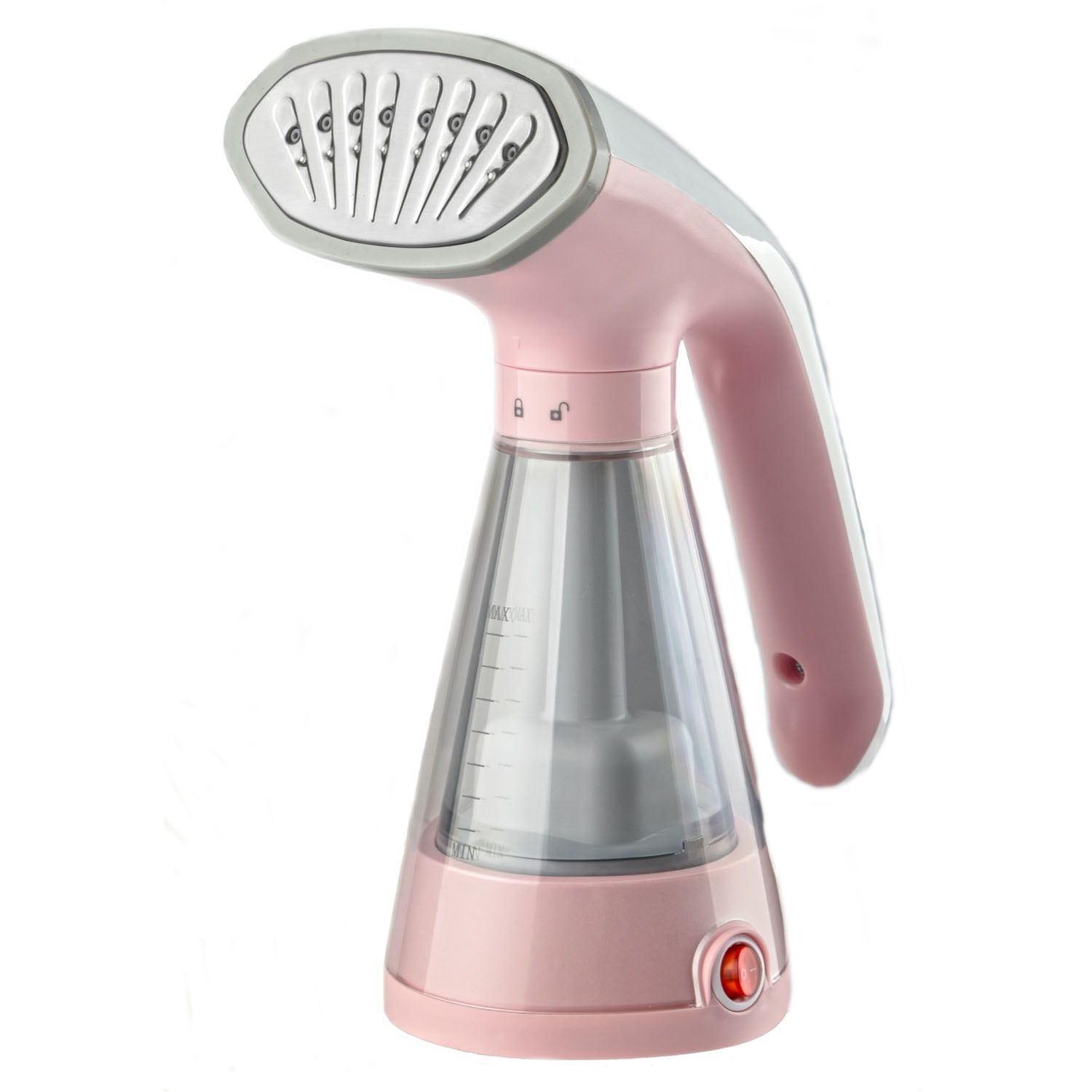 True & Tidy Handheld Garment Steamer in Pink
