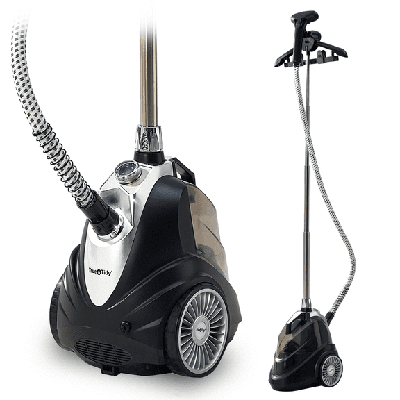 True & Tidy Luxury Intelligent 9 Setting Upright Garment Steamer with Auto Off Technology Eclipse