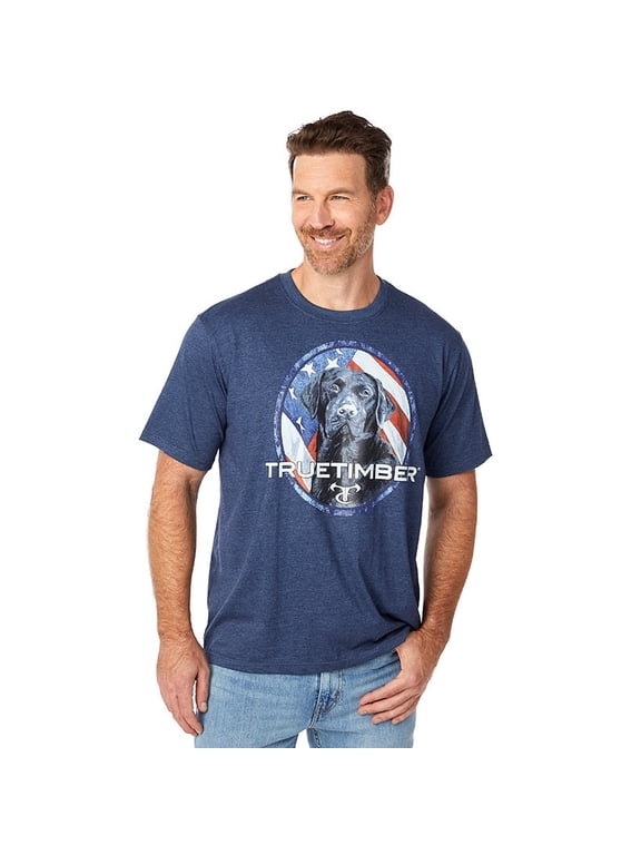 True Timber Americana Men's Short Sleeve Graphic T-Shirt