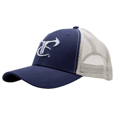 True Timber Logo Mesh Back Cap - Navy Blazer, OSFM