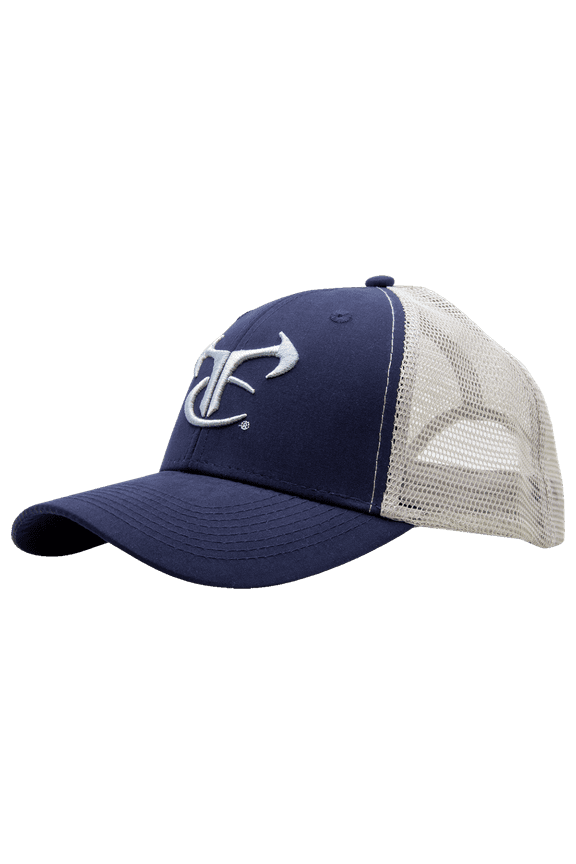 True Timber Logo Mesh Back Cap - Navy Blazer, OSFM