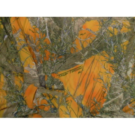 True Timber Orange MC2 Camouflage Nylon Spandex 4 way Stretch Fabric D201