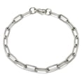 thumbnail image 1 of True Titanium 5MM Paper Clip Link Bracelet 7.5", 1 of 3
