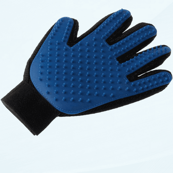 True Touch Deshedding Brush Glove Pet Dog Cat Gentle Efficient Massage Grooming