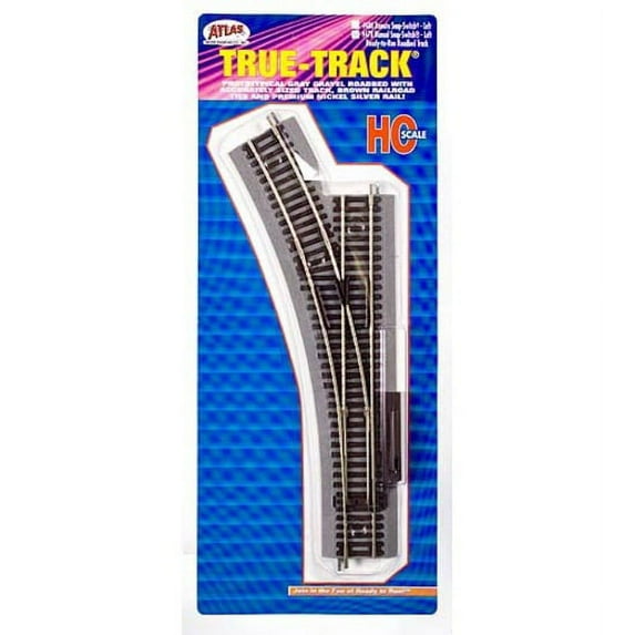 Atlas 478 HO True-Track Manual Left-Hand Switch