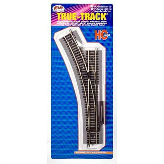 Atlas 478 HO True-Track Manual Left-Hand Switch