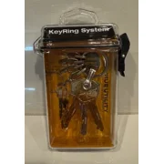 True Utility Key Ring System With 5 Key Shackle Tu245