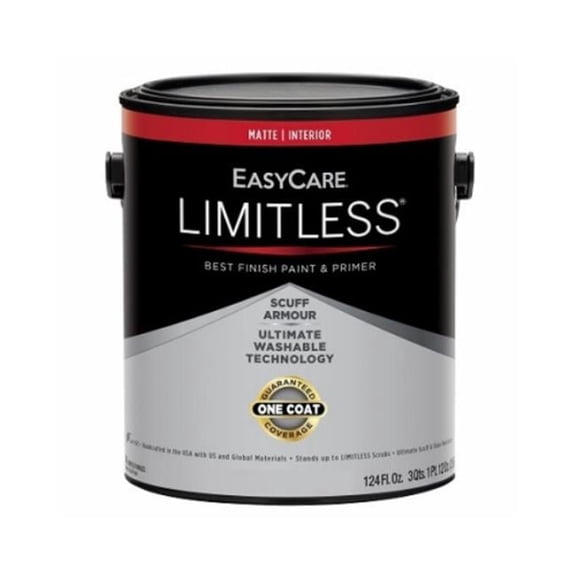 True Value 107133 1 gal EasyCare Limitless Interior Matte Paint & Primer  White