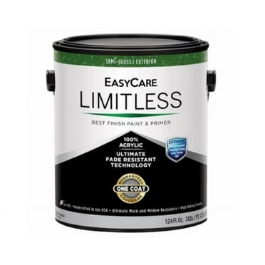 True Value 107530 1 gal EasyCare Limitless Exterior Latex House Semi-Gloss Paint & Primer  White
