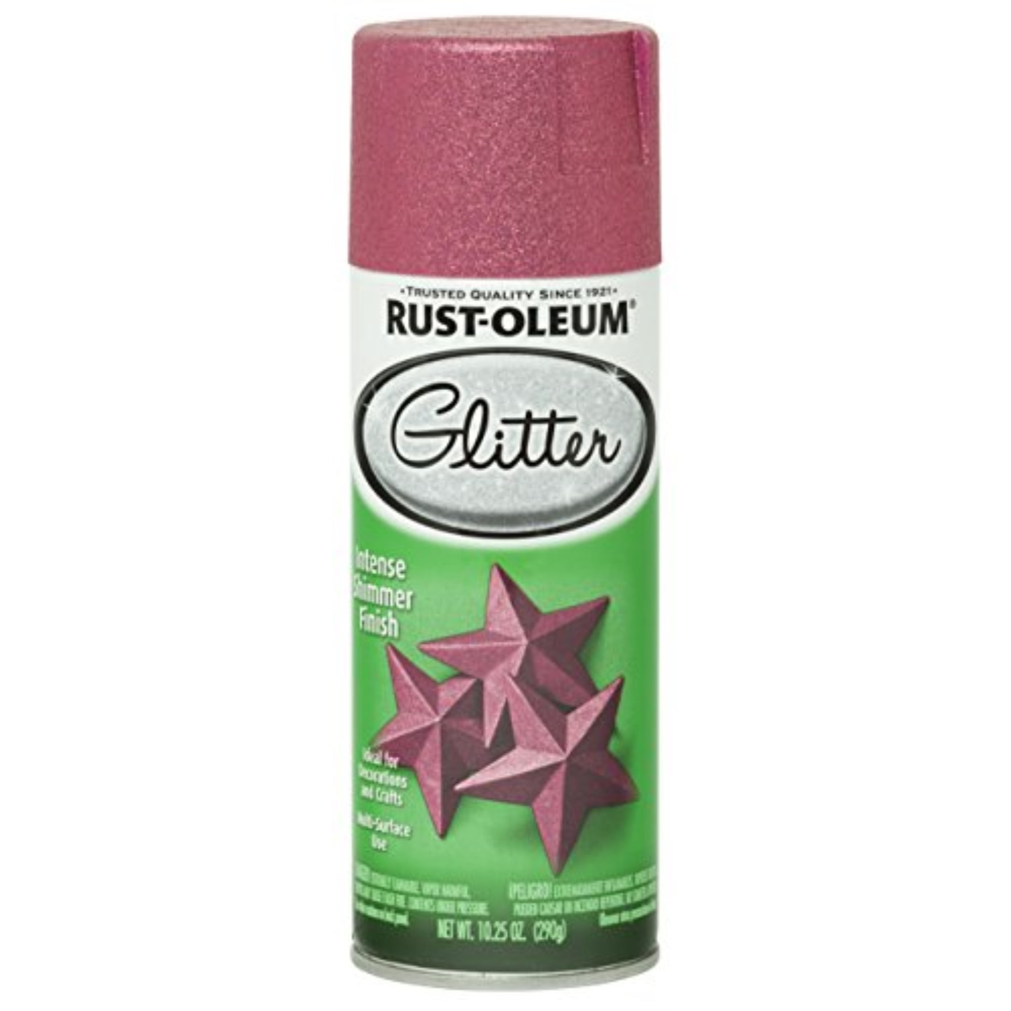 True Value 207772 10.25 oz Bright Pink Glitter Spray Paint