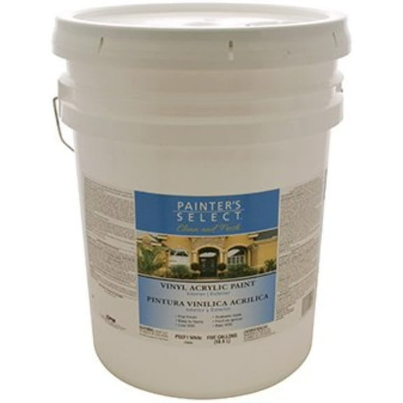 True Value 234855 5 gal Clean & Fresh Maintenance Base & Top Coat Flat Paint, White