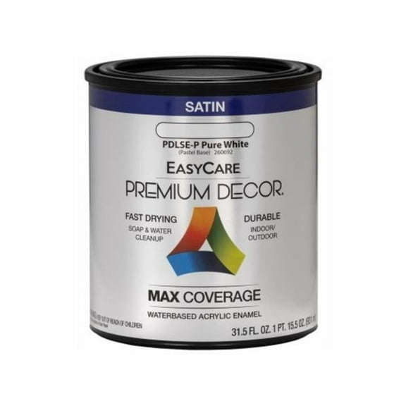 True Value 260692 1 qt. Premium Decor Enamel Paint, Pastel Base Stain