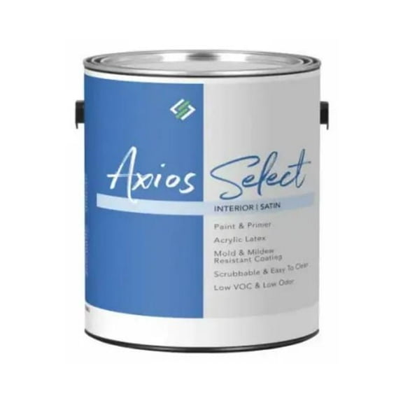 True Value 140836 Axios Select Gallon Latex Satin Finish Primer, White