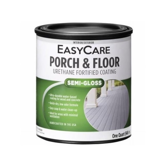 True Value Manufacturing 1 qt. Interior & Exterior Porch & Floor Coating, Deep Base Semi-Gloss