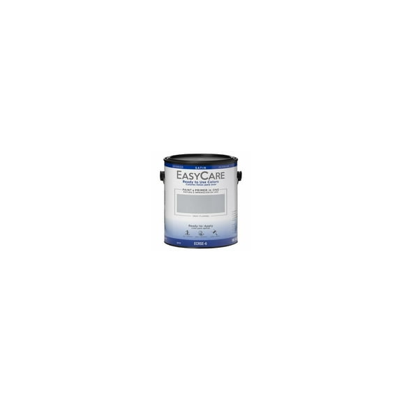 True Value Manufacturing 102179 1 gal Interior Satin Acyrlic Colors Paint & Primer, Gray Flannel